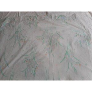 Vintage Floral Queen Flat Lady Pepperell Sheet